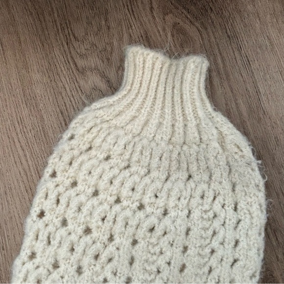 Zara Open Weave Button Front  Balloon Sleeve Cardigan - M - Picture 7 of 10